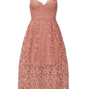 ASTR Blush Midi Dress